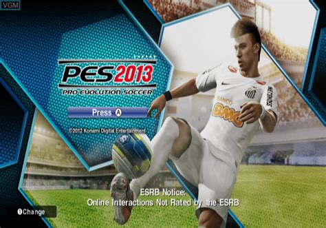 Pro Evolution Soccer 2013 For Nintendo Wii The Video Games Museum