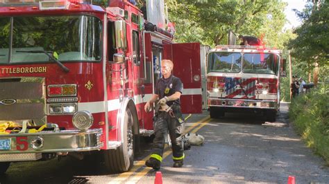 North Attleboro Fire Department Responds To Basement Fire In Ranch Home