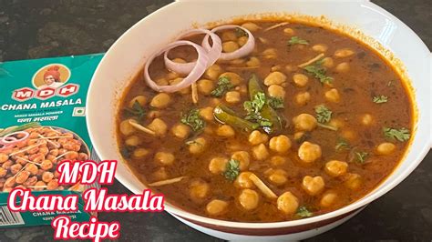 Mdh Chana Masala Recipe Mdh Chana Masala Punjabi Chole Using Mdh