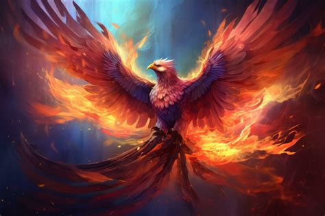 Magic Phoenix Bird Background 26771138 Stock Photo At Vecteezy