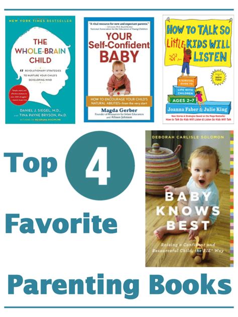 Top 4 Favorite Parenting Books - Our Neighborhood Child Development Center