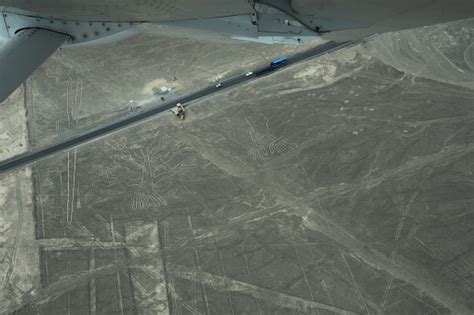 Nazca Lines Designs Stock Photo Download Image Now Nazca Aerial