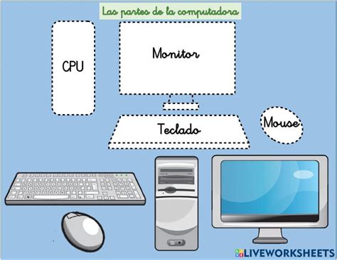 Las Partes De La Computadora Computadora Para Ni Os Clase De