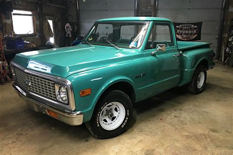 72 Chevy C10 Stepside 1 Barn Finds