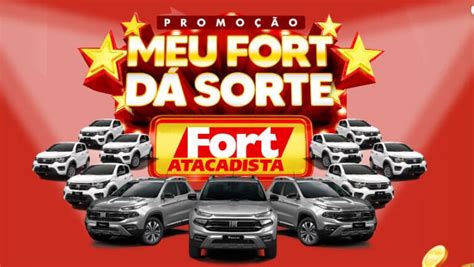 Promoção Fort Atacadista 2022 Meu Fort dá Sorte Cadastrar