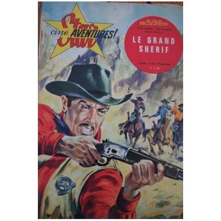 Magazine Star Cine Aventures 1964 Hugh O'Brian Morgan Woodward William ...