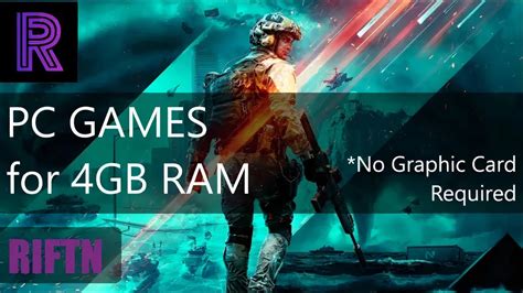 BEST Games For 4GB RAM PC Laptop No Graphic Card Required High