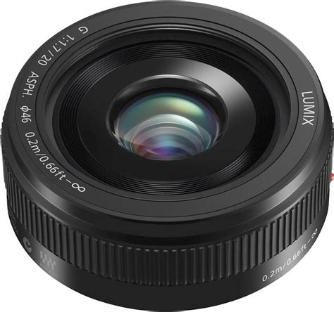 Amazon Panasonic LUMIX G II Lens 20MM F1 7 ASPH MIRRORLESS