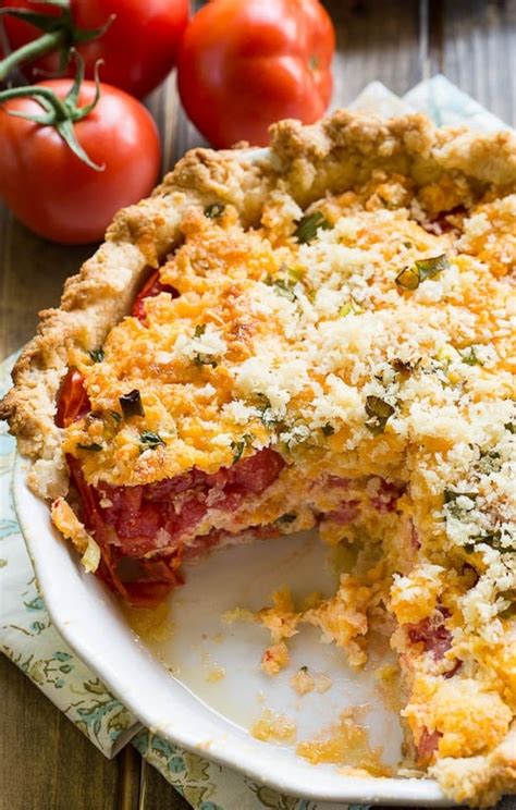 Tomato Pie Recipe Spicy Southern Kitchen