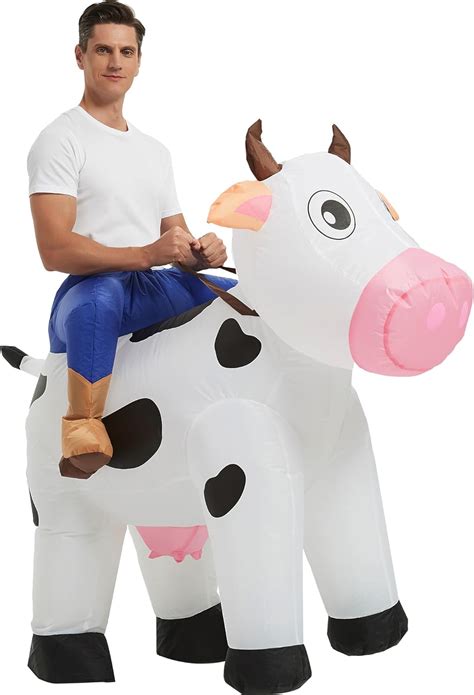 Disfraz Inflable De Vaca Para Adultos Disfraz Inflable Para Adultos