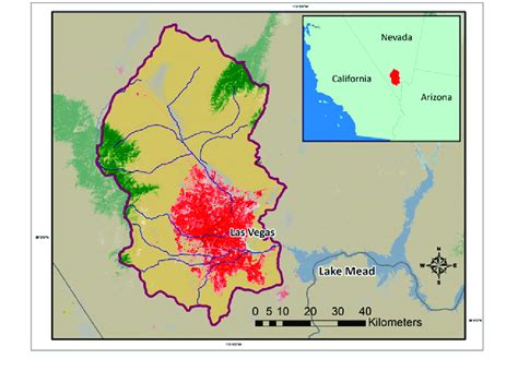 The Las Vegas Wash Watershed Study Area Figures Are In Color In The