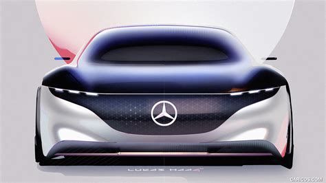 Mercedes Benz Vision Eqs Concept Design Sketch Caricos