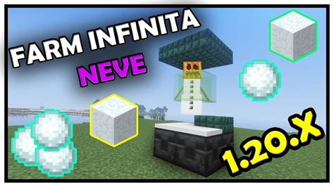 Come Fare Una Farm Di Neve Infinita Con Il Snowman Facile Minecraft