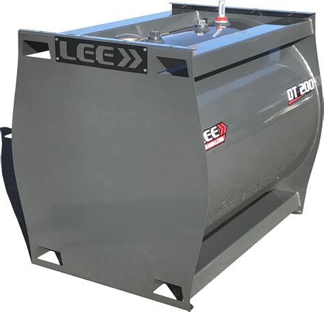 Lee Dt 200200 Gallon Diesel Fuel Tank W 20gpm Pump Gray Automotive