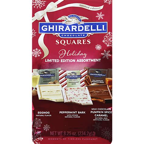 Ghirardelli Holiday Limited Edition Assortment Chocolate Squares