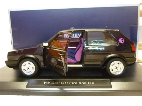 Volkswagen Golf 2 GTI Fire Ice 1991 Norev 1 18 Les Miniatures