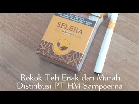 Review Rokok Selera Sari Pucuk Rokok Teh Ter Enak Versi Saya Pribadi