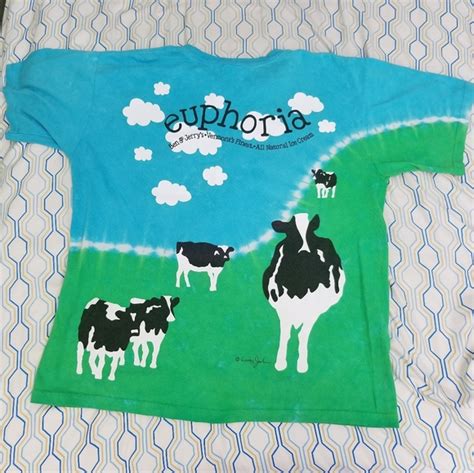 Vintage Shirts Vintage Ben And Jerrys Ice Cream All Over Print