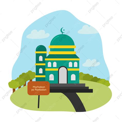 Ramadan Islamic Mosque Vector Hd Png Images Ramadan Mosque Ramadan