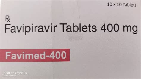 Favimed Favipiravir Mg Tablets Treatment Covid At Rs