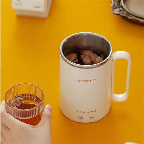 Mini Tasse Eau Chaude Lectrique Portable Bouilloire Bouillante Tasse De