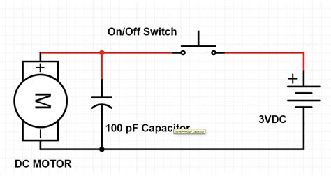 Simple Dc Motor Circuit Diagram