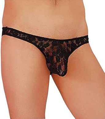 Himealavo Men S Lace Underwear Sexy Gay Briefs Men Underwear Underwear Men At Amazon Mens