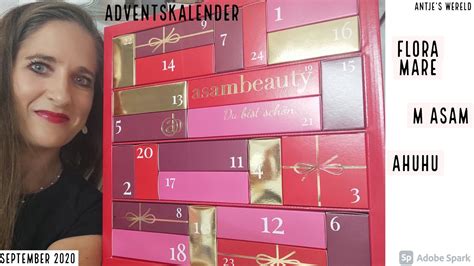 Asambeauty Adventskalender Unboxing Mein Erster September 2020