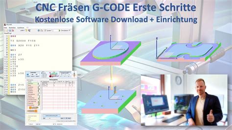 Cnc Fräsen Lernen Erste Schritte Pal G Code In Software Erklärt Cnc