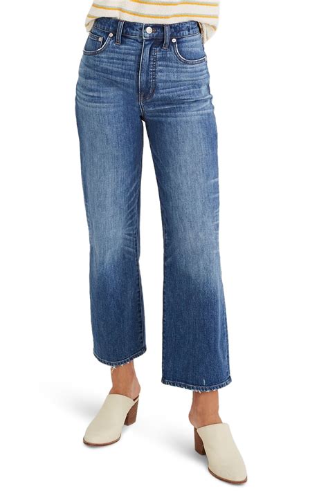 Madewell Slim Wide Leg Jeans Garrett Regular And Plus Size Wide Leg Jeans Womens Linen