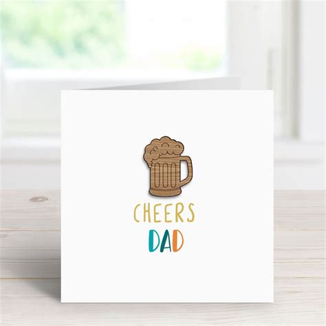 Fathers Day Card Beer Fathers Day Card Beer Birthday Card Best Dad Card Fathers Day T