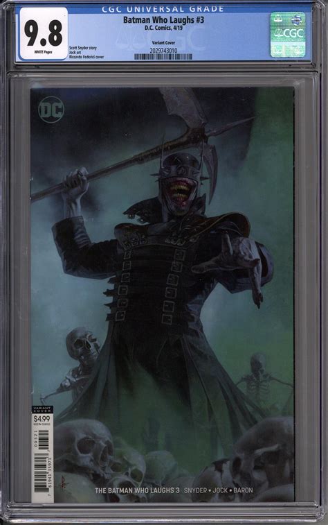 Batman Who Laughs 3 Variant CGC 9 8 W 2029743010 DA Card World