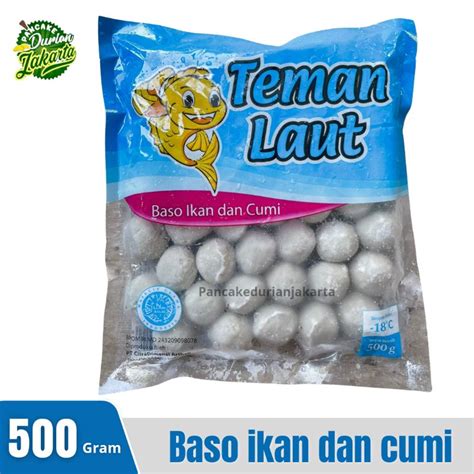 Jual Teman Laut Baso Ikan Dan Cumi 500gr Shopee Indonesia