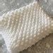 Bobble Baby Blanket Knitting Pattern Aran Yarn ENGLISH Etsy UK