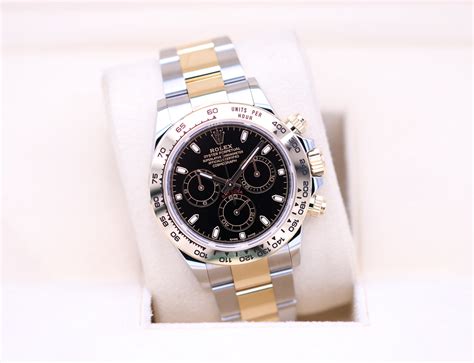 Rolex Daytona Two Tone Black Dial 116503 2022 Box Papers