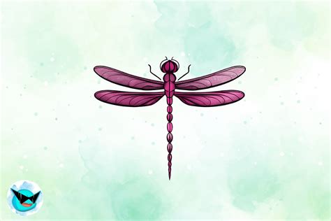 Pink Dragonfly Sublimation Graphic By Swirltal Creative Fabrica