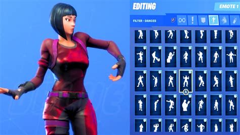 BRILLIANT STRIKER SKIN SHOWCASE WITH ALL FORTNITE DANCES EMOTES YouTube