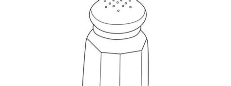 Salt Shaker Coloring Pages Lester Vargas Coloring Pages