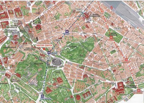 Tourist Spots In Rome Map Best Tourist Places In The World