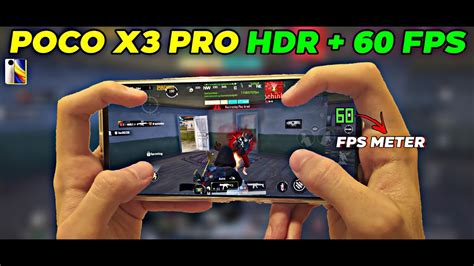 New POCO X3 PRO HDR 60 FPS PUBG MOBİLE TEST WITH FPS METER POCO