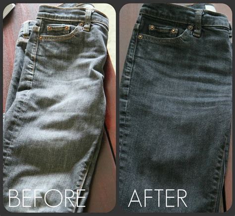 How To Dye A Faded Pair Of Jeans Diy Clothes Diy Fashion Old Jeans