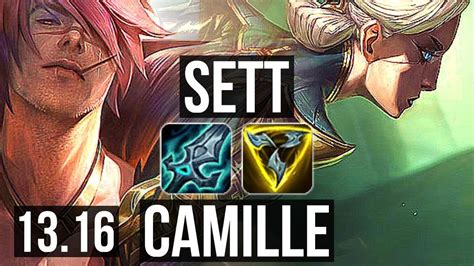 Sett Vs Camille Top M Mastery Games Na