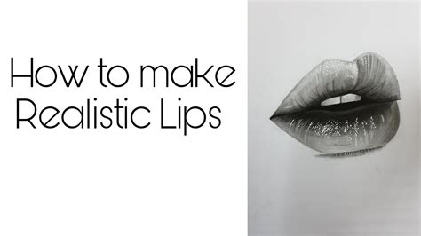 How To Make Realistic Lips Time Lapse Youtube