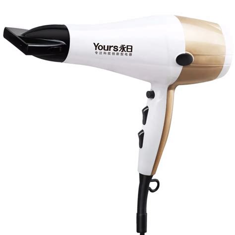 Yours Foldable Hair Dryer Professional 2200w Blow Dryer Powerful Lightweight Fast Dry Low Noise