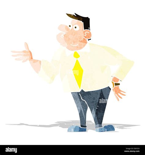 cartoon businessman asking question Stock Vector Image & Art - Alamy