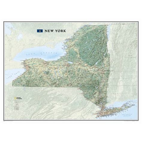 National Geographic Maps United States Physical Wall Map | Wayfair