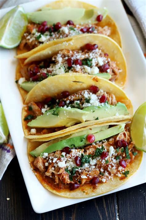 Chicken Tinga Tacos Recipe Food Fanatic