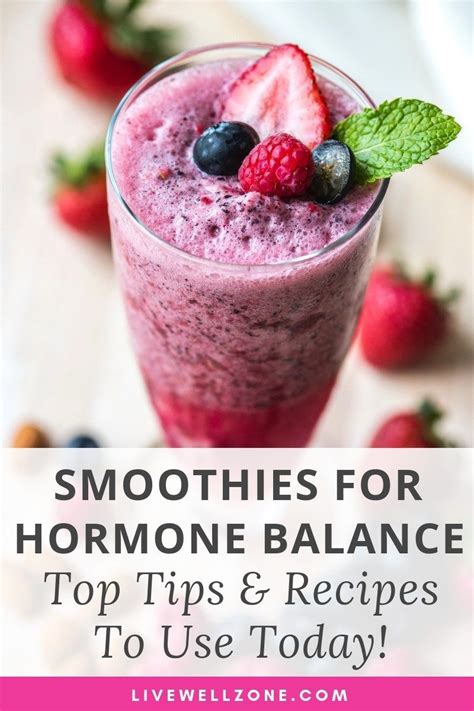 Smoothies For Hormone Balance Best Detox Ingredients Recipes To Use