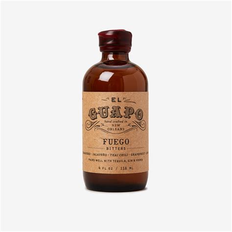 El Guapo Bitters Fuego Bitters Bespoke Post