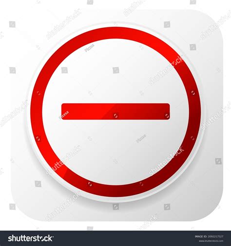 No Entry No Entrance Sign Prohibition Stock Vector Royalty Free